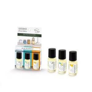 Pack de 3 Concentrados Difusor ESTEBAN PARIS Blanc Coton