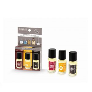 Pack de 3 Concentrados Difusor ESTEBAN PARIS Teck & Tonka