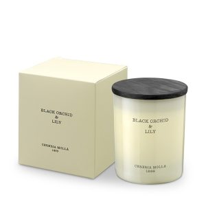 VELA 230gr BLACK ORCHID & LILY Cereria Mollá