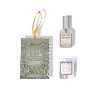 Pack Regalo Durance Navidad Bruma + Mini Vela Flor de Algodón