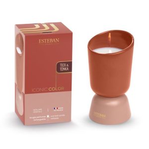 Vela Perfumada ESTEBAN IconicColor Iris Cachemir 220g