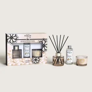 Dúo Maison Berger mini Bouquet & Vela Eternity Nude