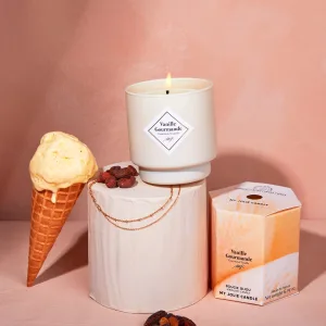 Vela My Jolie Candle Vanille Gourmande Collar Crema