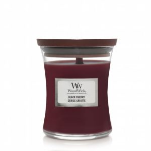 Vela Medium Core Black Cherry WoodWick 275 gr