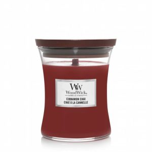 Vela Medium Core Cinnamon Chai WoodWick 275 gr