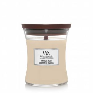 Vela Medium Core Vanilla Bean WoodWick 275 gr
