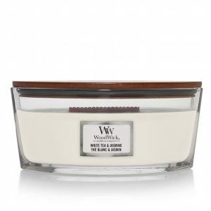 Vela Elipse White Tea & Jasmin WoodWick 453gr