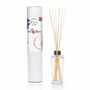 Mikado Difusor de Perfume Boles d’Olor Ambients Red Grapes 200 ml Aroma Frutal y Floral de Uvas Rojas