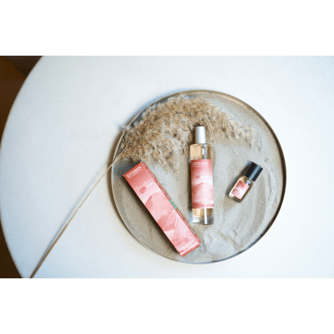 Concentrado Difusor Esteban Paris Terre d’Ocre Karité 15 ml Perfume Amaderado y Cálido