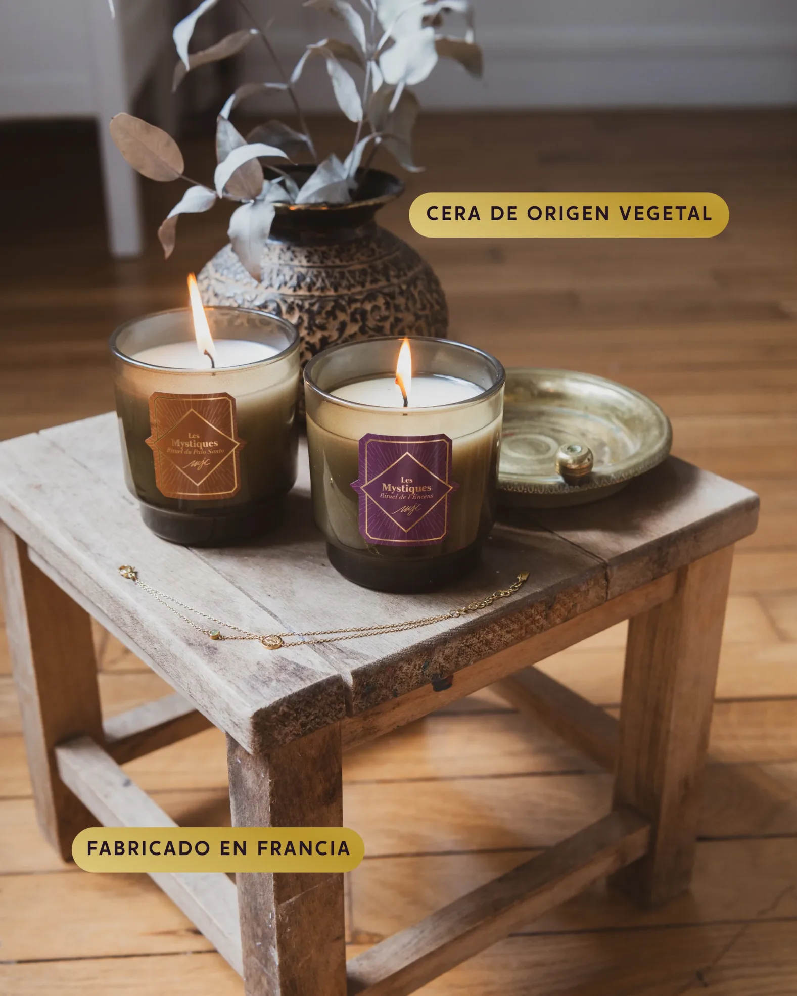 Vela My Jolie Candle Les Mystiques Rituel de l´Encens 180g