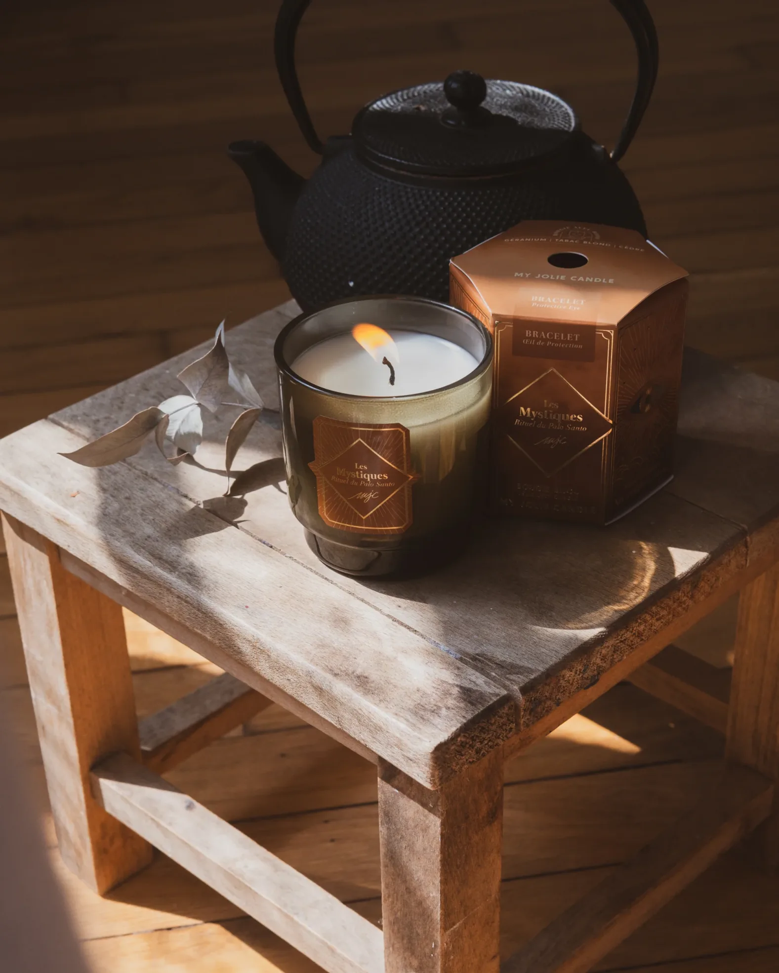Vela My Jolie Candle Les Mystiques Rituel du Palo Santo 180g
