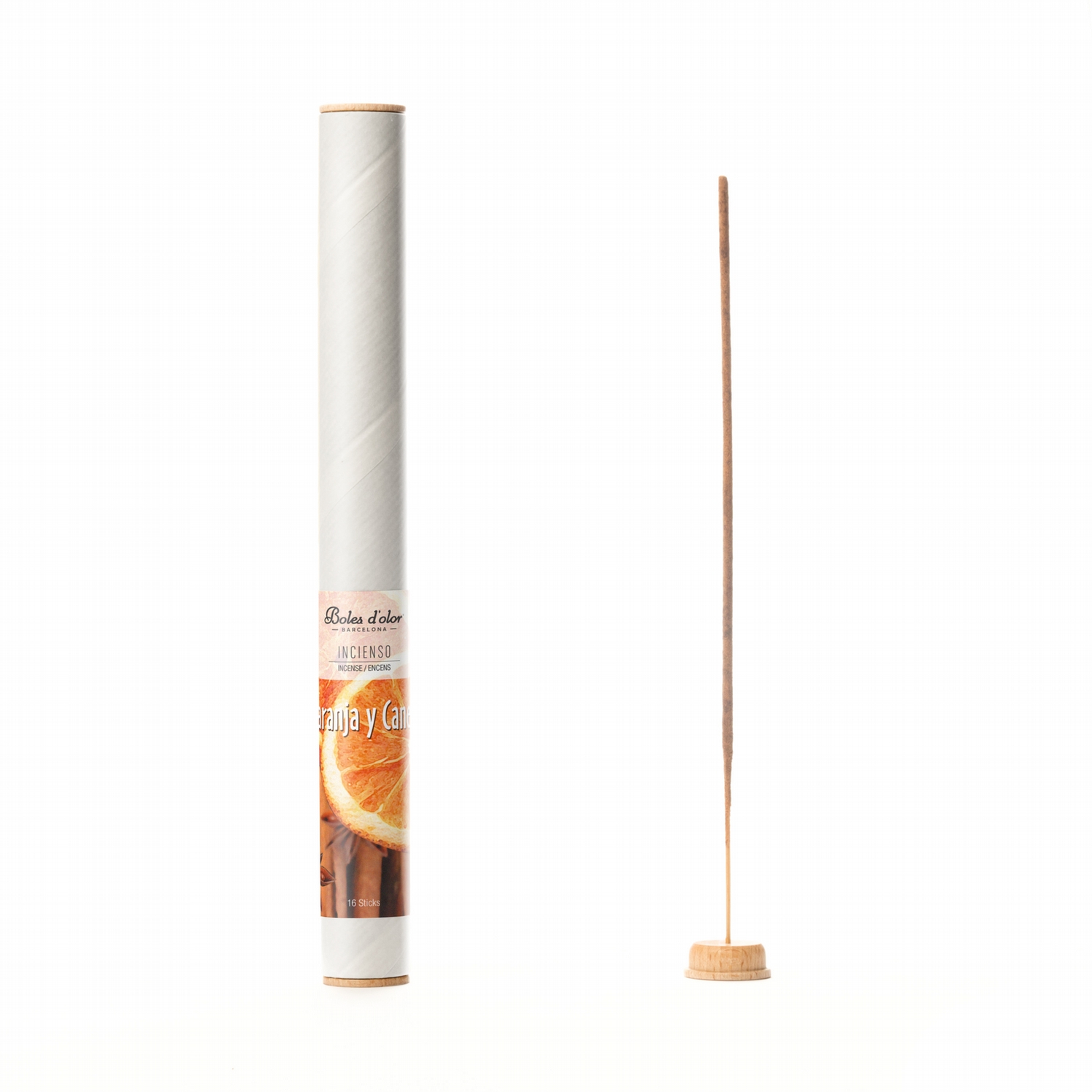 Incienso Boles de Olor Naranja y Canela Pack 16 Sticks