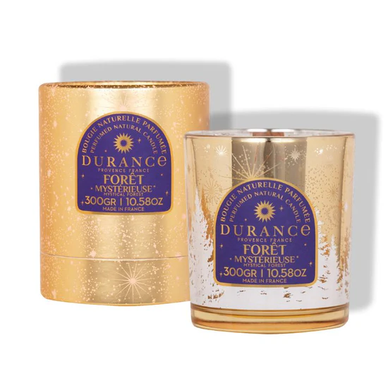 Vela Durance Bosque Misterioso 300 g con Mecha de Madera Aroma Amaderado y Fresco a Pino Silvestre