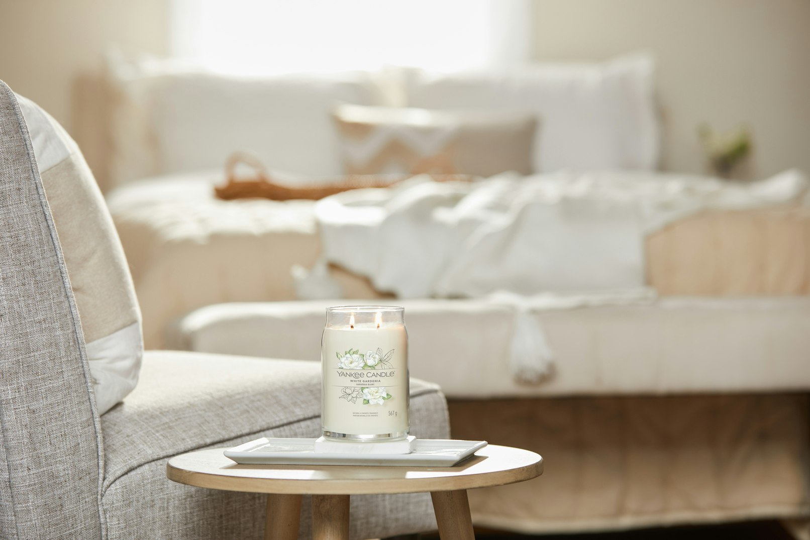 Vela Yankee Candle White Gardenia 567 gr