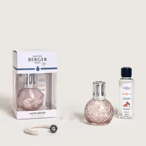 Cofre lámpara Berger Disco Grise Rose