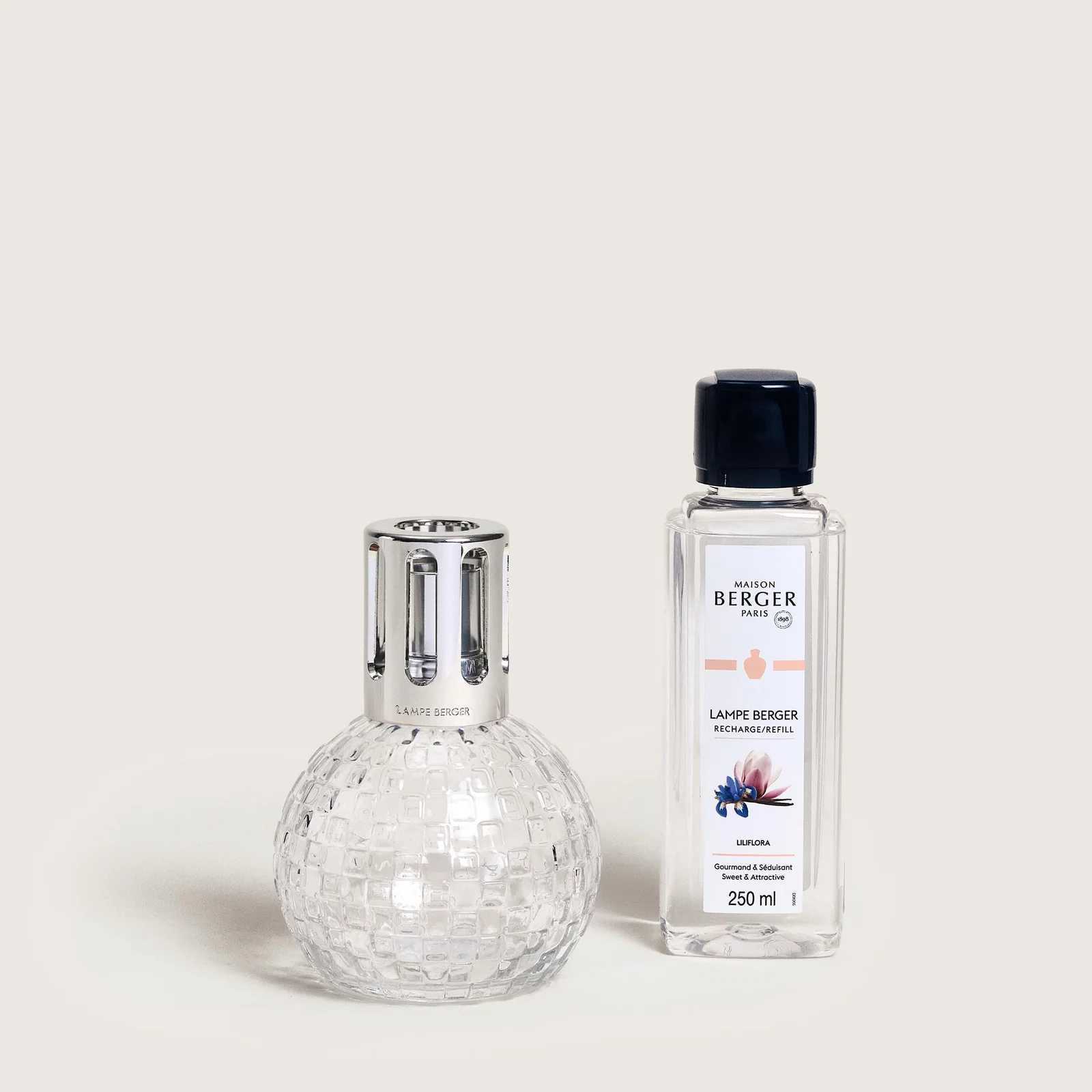 Cofre lámpara Berger Disco Transparente