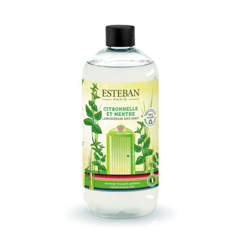 Recarga Mikado ESTEBAN PARIS Citronnelle et Menthe 500ml