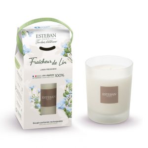 Vela Perfumada ESTEBAN PARIS Decó Fraicheur de Lin 180g
