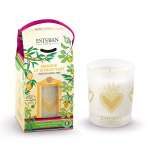 Vela Perfumada ESTEBAN PARIS Decó Mangue et Citron Vert 180g