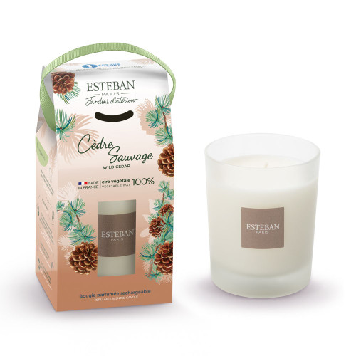 Vela Perfumada ESTEBAN PARIS Cedre Sauvage 180g