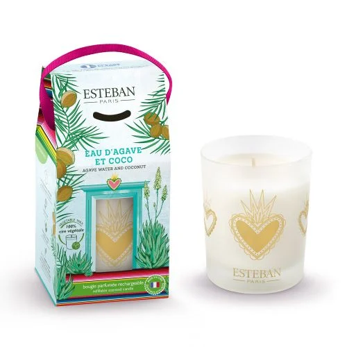 Vela Perfumada ESTEBAN PARIS Eau d´Agave et Coco 180g