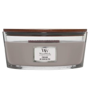 Vela Elipse Fireside WoodWick 453 gr