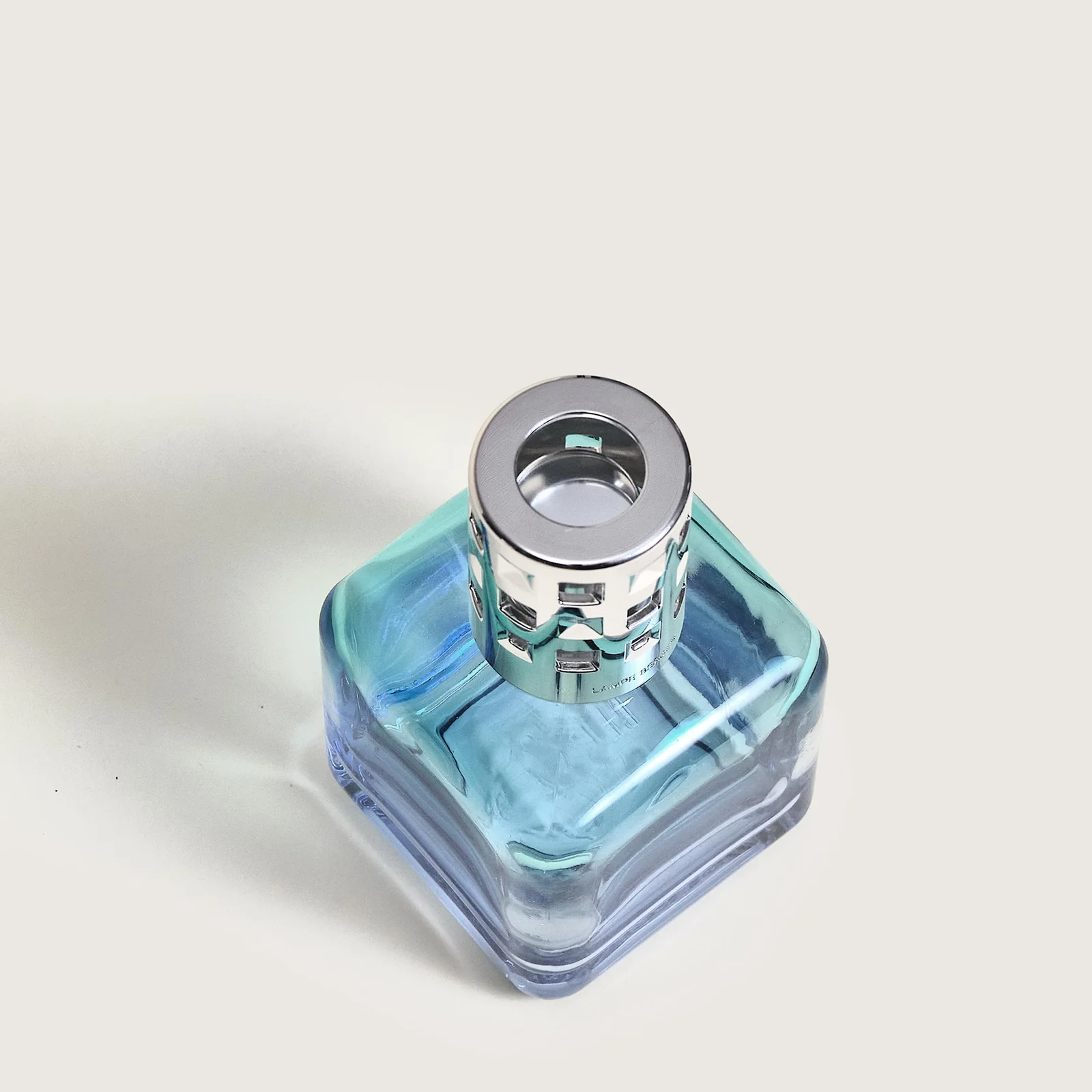 Lampara Maison BERGER Glaçon Turquoise Bleue