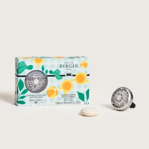 Difusor de Coche Maison BERGER con Pinza Estivale Zeste de Verveine