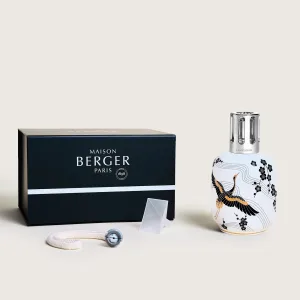 Cofre lámpara Berger Porcelaine Sakura Blanche