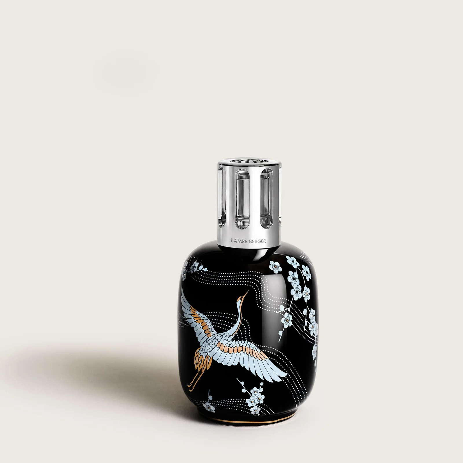 Cofre lámpara Berger Porcelaine Sakura Noire