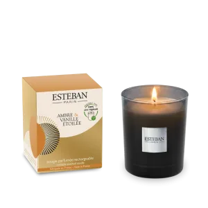 Vela Perfumada Esteban Paris Ambre & Vanille Etoilee 180g